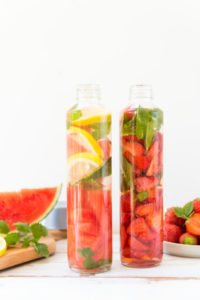 Detox Infused Water with fruits and berries