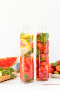 Detox Infused Water with fruits and berries